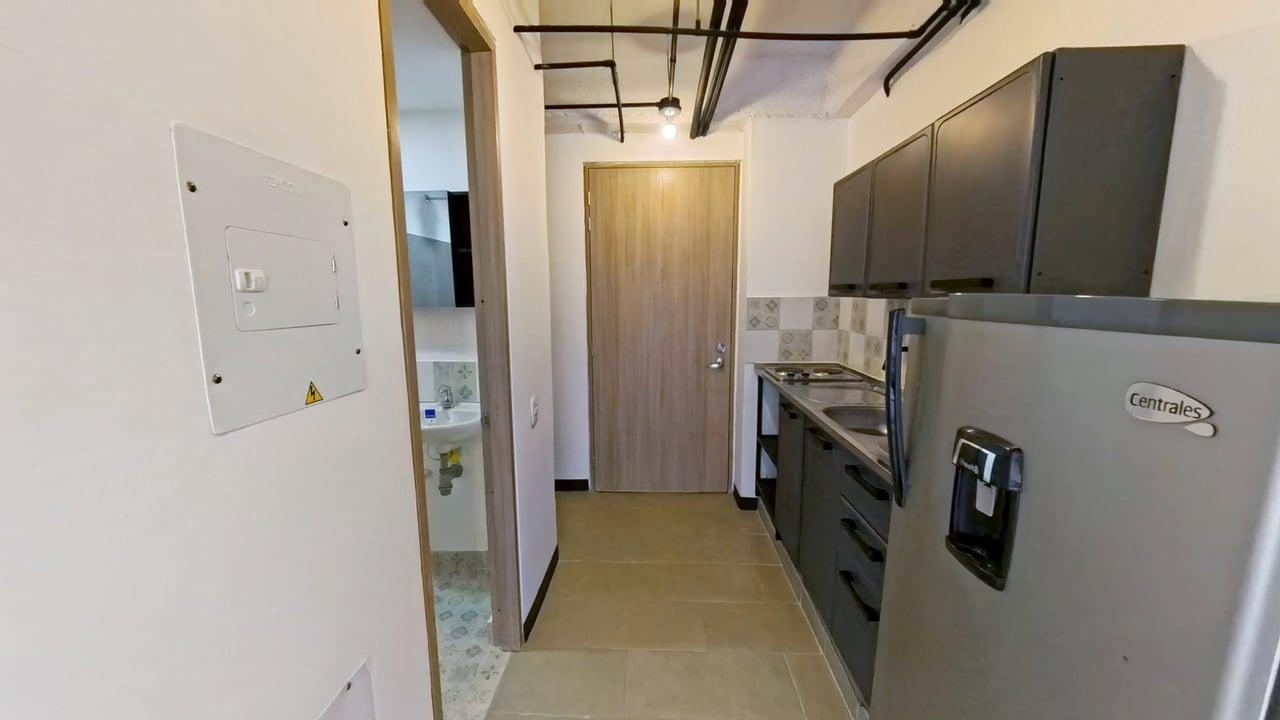 Apartamento de 1 alcoba en venta en Los Alcazares, Bogotá, 24 m² · foto 7 de 24