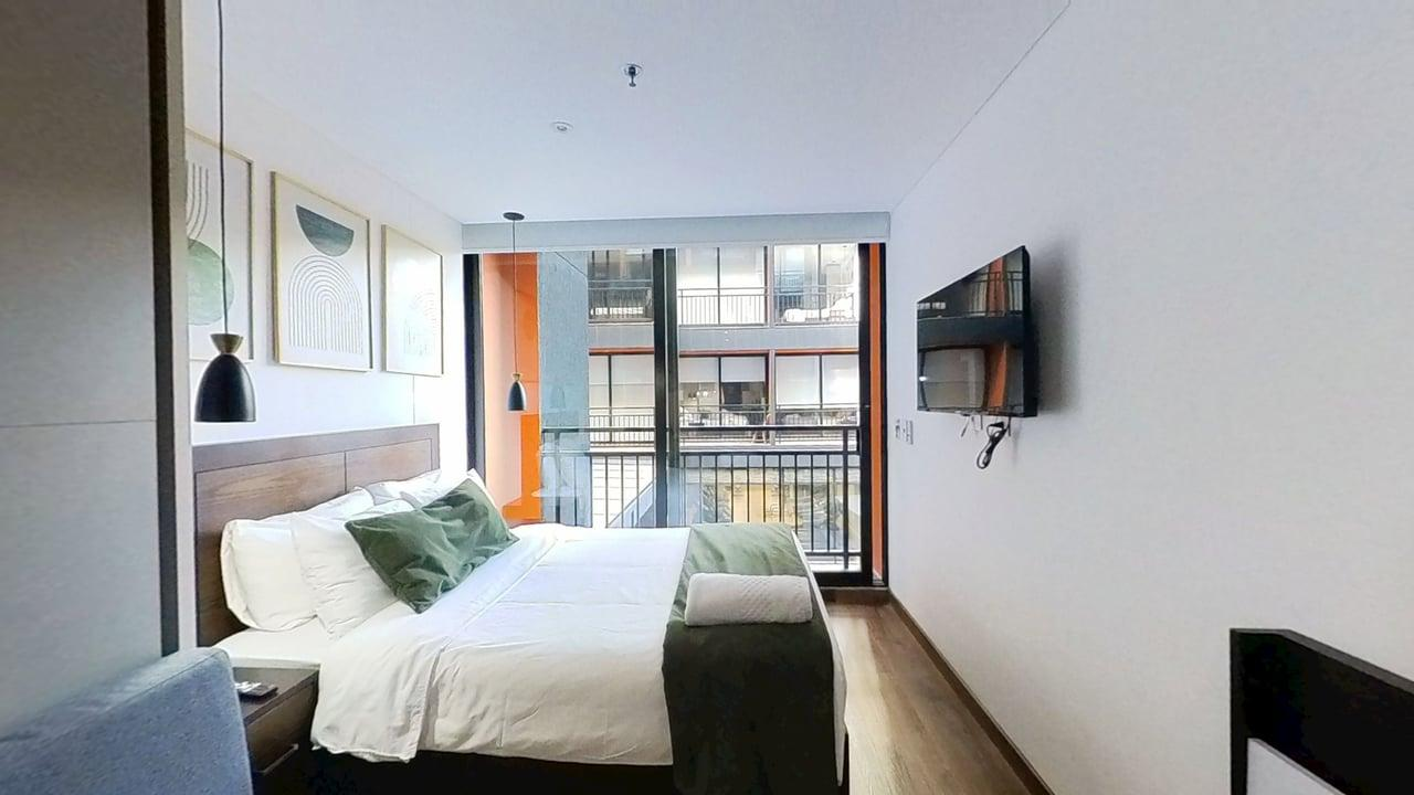 Apartamento de 1 alcoba en venta en Chico Lago, Bogotá, 24 m² · foto 7 de 21