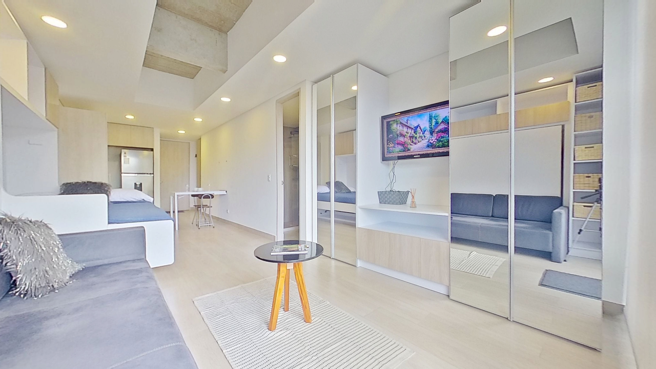 Apartamento de 1 alcoba en venta en Sagrado Corazon 2, Bogotá, 31 m² · foto 9 de 11