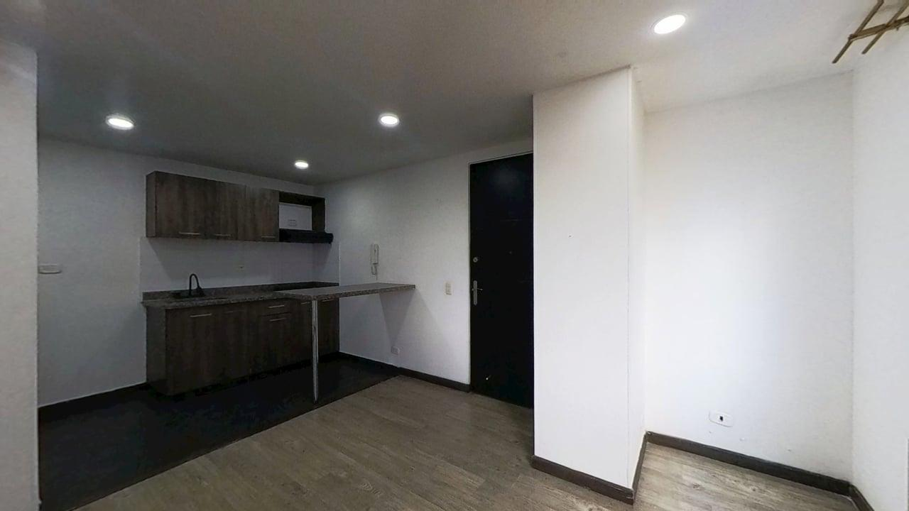 Apartamento de 1 alcoba en venta en Quiroga, Bogotá, 33 m² · foto 3 de 15