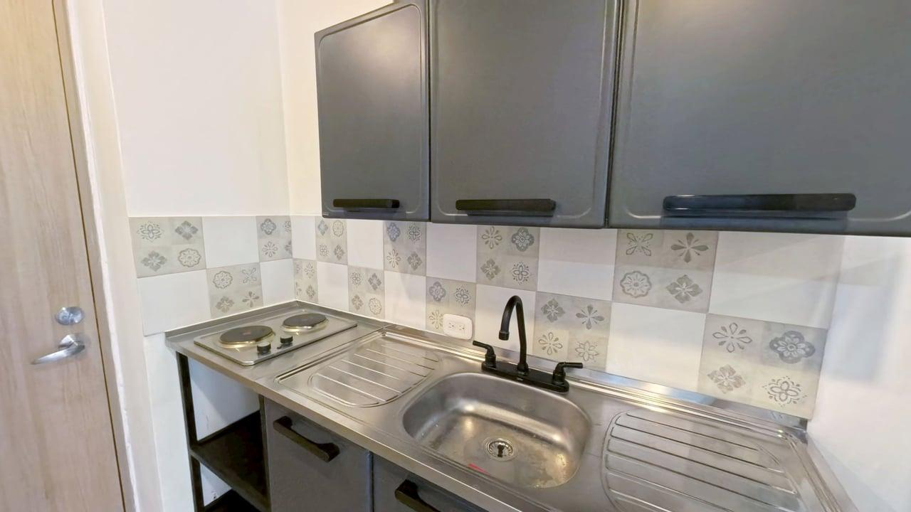 Apartamento de 1 alcoba en venta en Los Alcazares, Bogotá, 24 m² · foto 8 de 24
