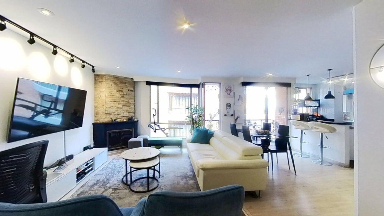 Apartamento de 2 alcobas en venta en Santa Barbara, Bogotá, 86 m² · foto 2 de 22