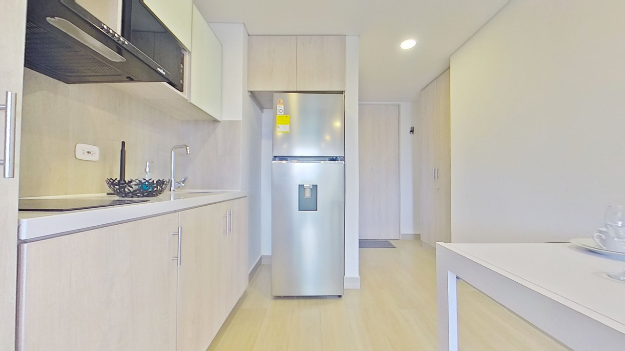 Apartamento de 1 alcoba en venta en Sagrado Corazon 2, Bogotá, 31 m² · foto 3 de 11