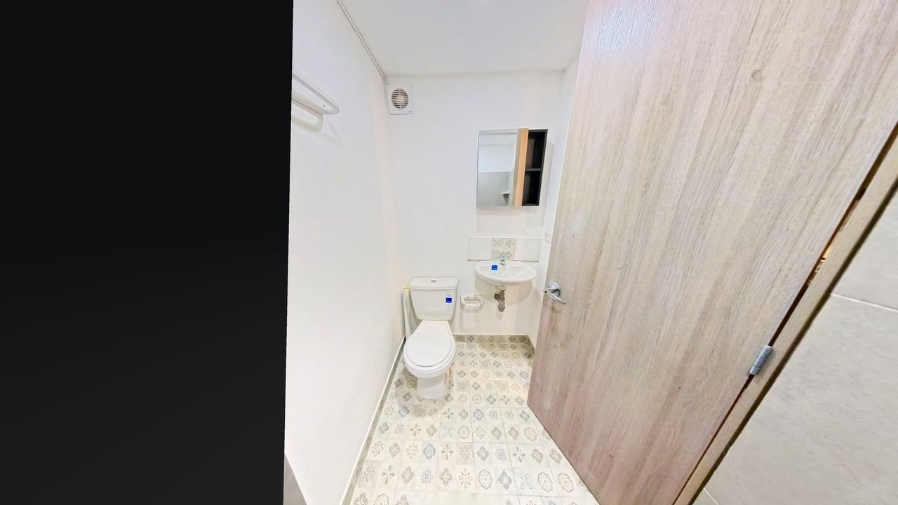 Apartamento de 1 alcoba en venta en Los Alcazares, Bogotá, 24 m² · foto 17 de 24
