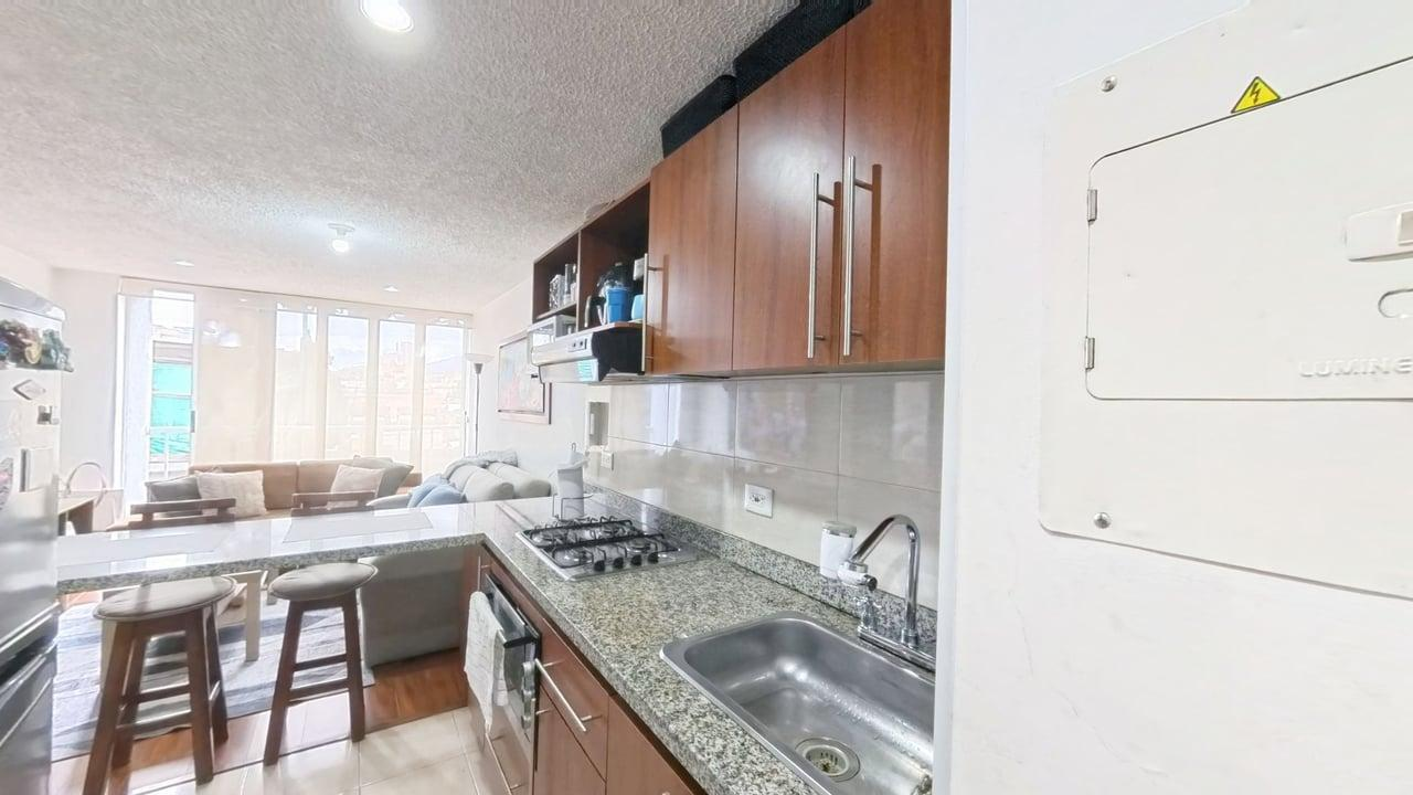 Apartamento de 1 alcoba en venta en La Sabana, Bogotá, 38 m² · foto 4 de 23
