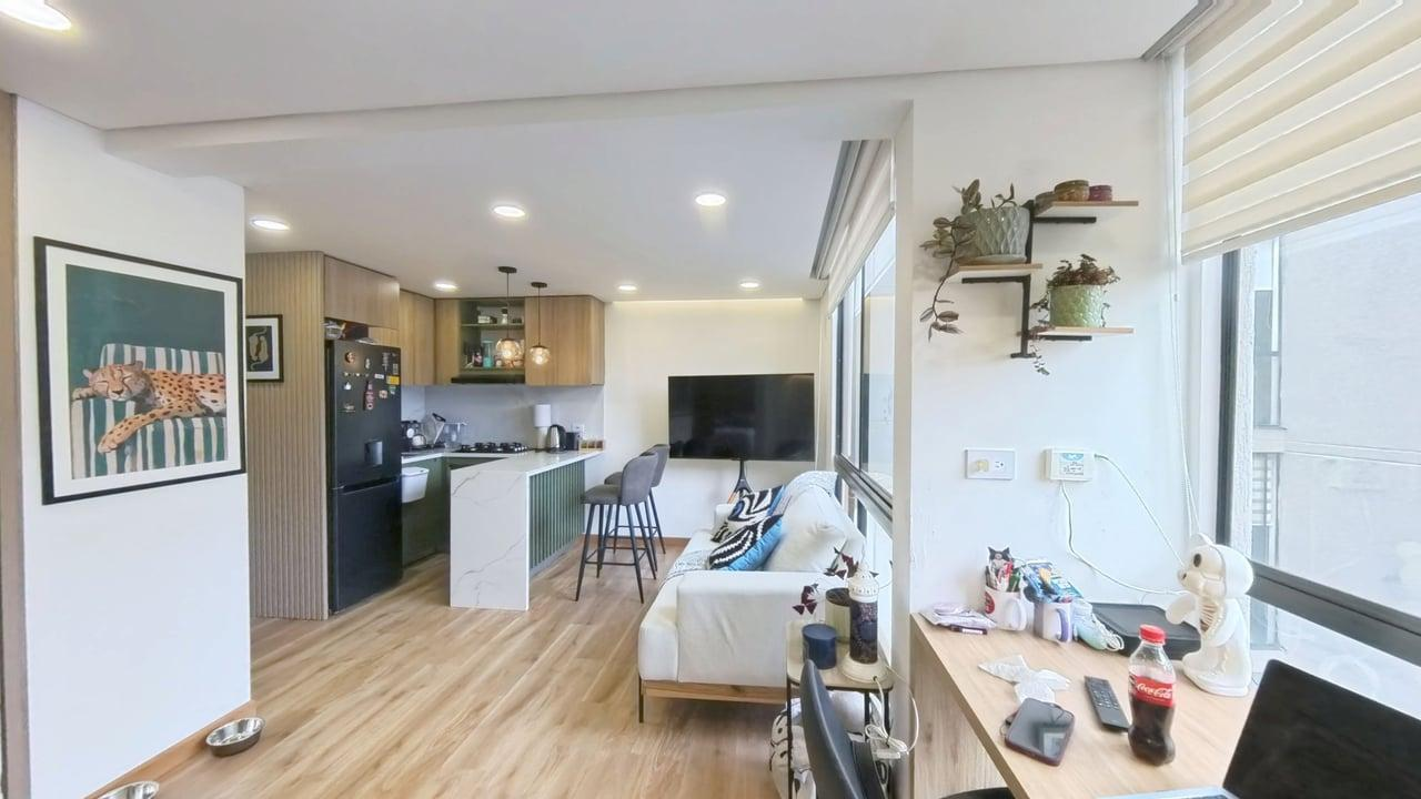 Apartamento de 1 alcoba en venta en Casa Blanca Suba, Bogotá, 35 m² · foto 3 de 24