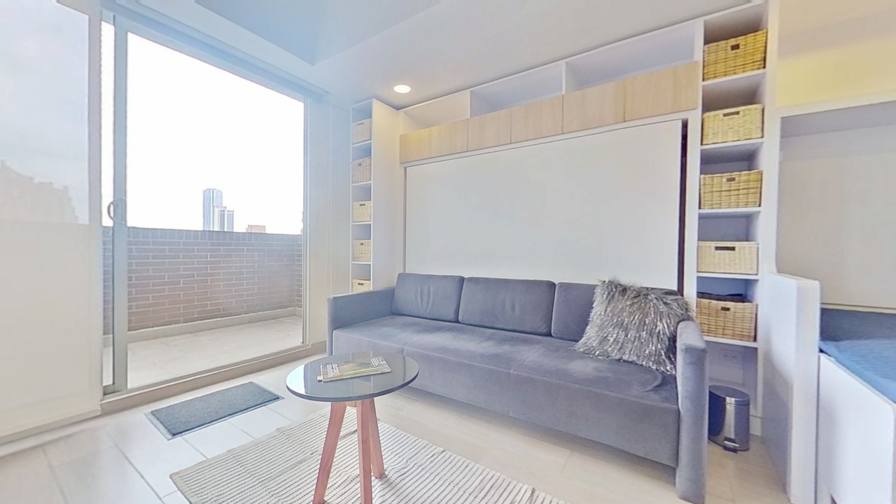 Apartamento de 1 alcoba en venta en Sagrado Corazon 2, Bogotá, 31 m² · foto 7 de 11